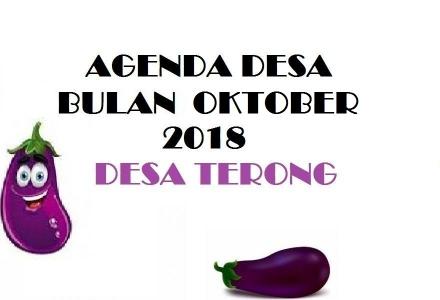 Agenda Bulan Oktober 2018
